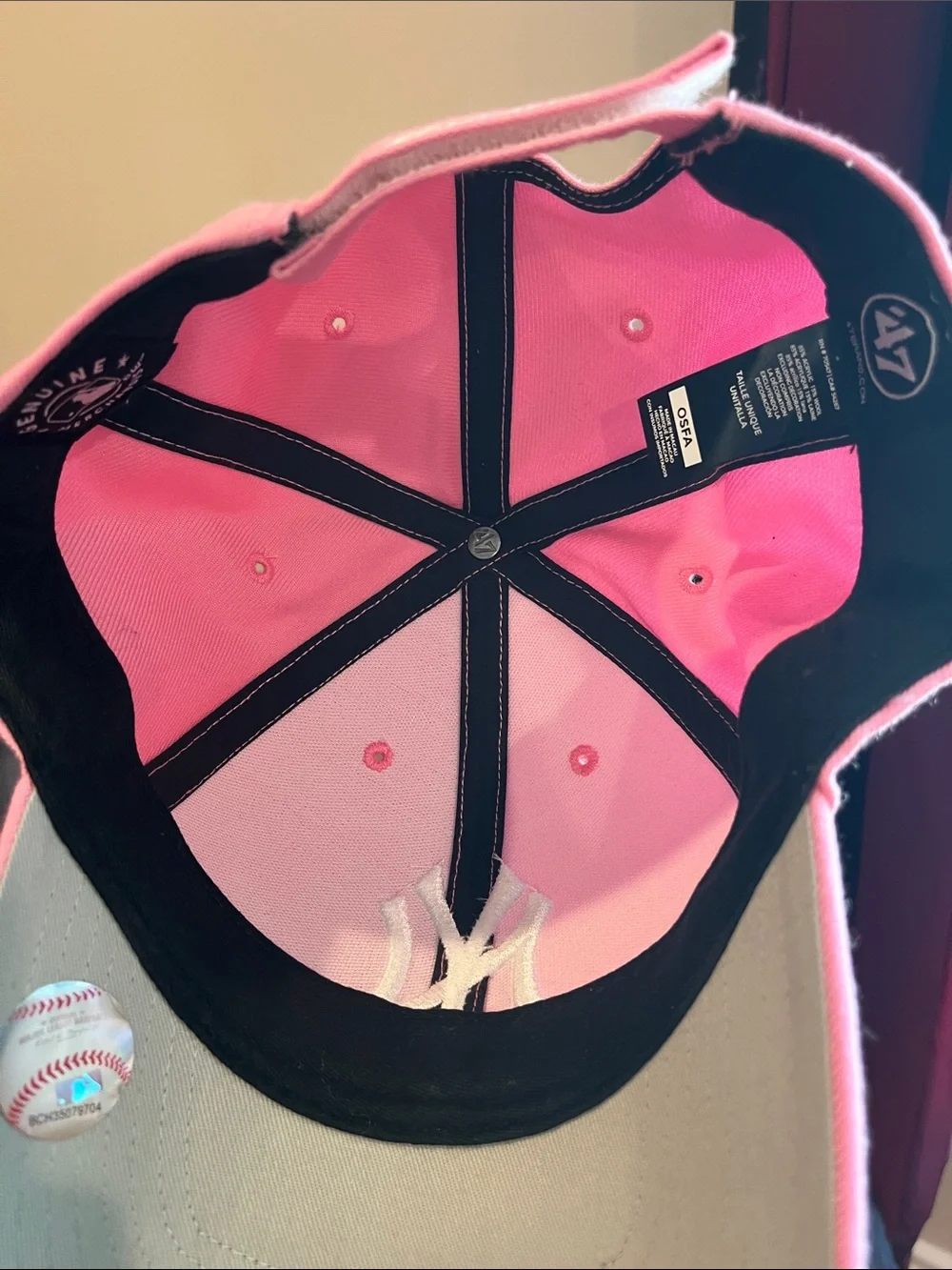 Pink Baseball Cap